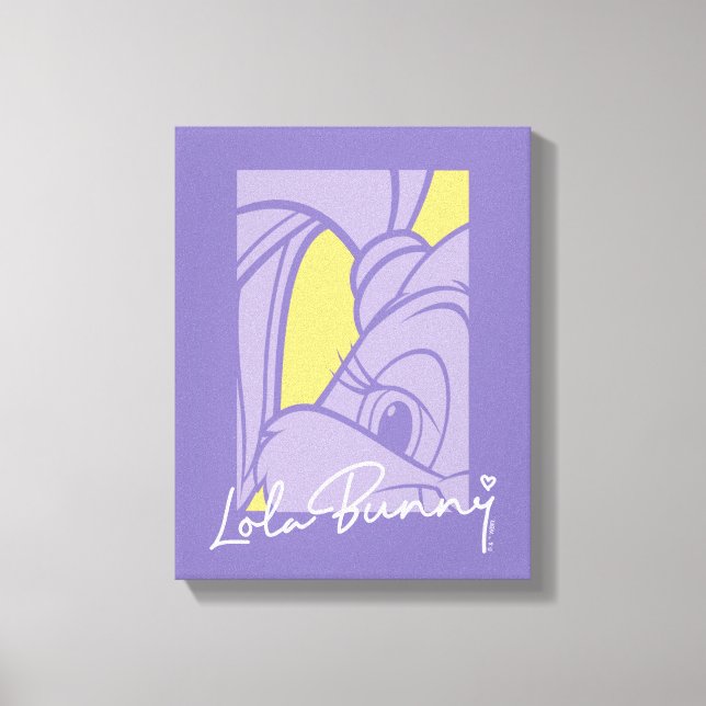 Toile Lola Portrait Autograph (Recto)