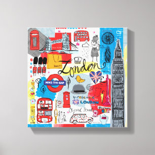 Toile Londres, Angleterre