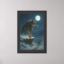 Lone Wolf Under the Moon | Alpha Strength