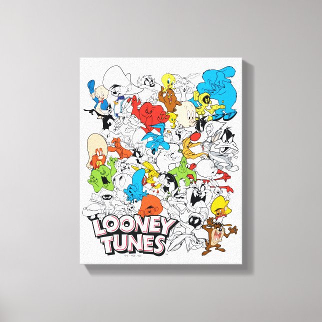 Toile LOONEY TUNES™ Color Pop Motif (Recto)