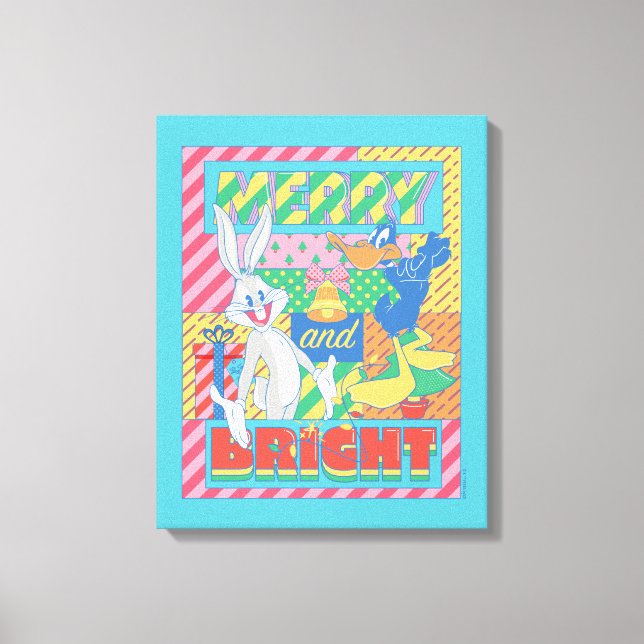 Toile LOONEY TUNES™ | Joyeux Noël (Recto)