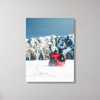 Loopy Love Heart String Simple Knot Modern Photo