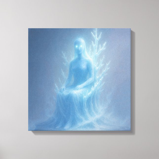 Toile L'Oracle de la Neige (Recto)