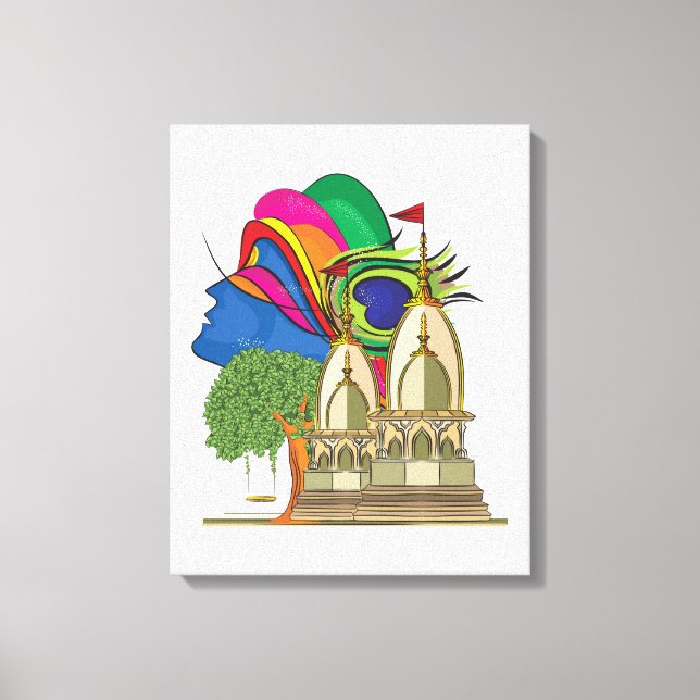 Toile Lord Krishna (Recto)