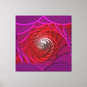 Toile Lotus Motif verre Art 2B