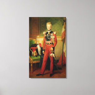 Toile Louis-Charles-Philippe de duc d'Orléans de