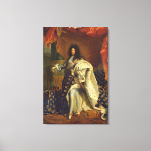 Toile Louis XIV en costume royal, 1701