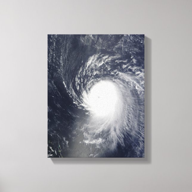 Toile L'ouragan Ike au large des Petites Antilles (Recto)
