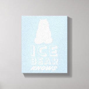 Toile L'Ours De Glace Connaît