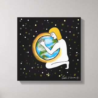 Toile Love One Another Print