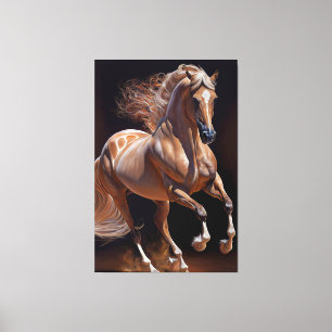 Toile Luitano Peinture à l'huile de cheval