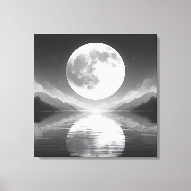 Toile Lune : Majestic Night Waters (Recto)