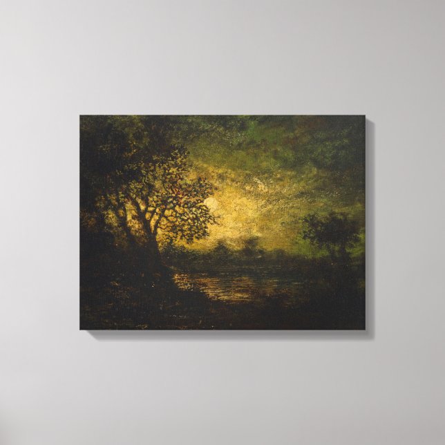Toile Lune (par Ralph Albert Blakelock) (Recto)