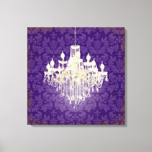 Toile Lustre de damasquin/cristal DIY PixDezines