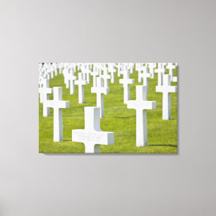 Toile Luxembourg, Hamm. Cimetière militaire américain