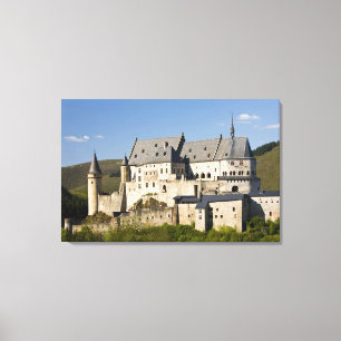 Toile Luxembourg, Vianden Château de Vianden (b. 15e