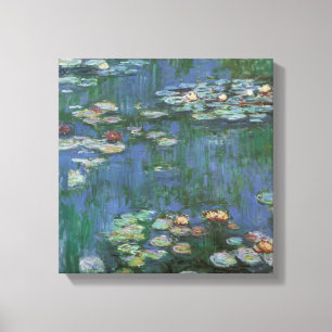 Toile Lys d'eau Monet vintages