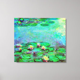 Toile Lys d'eau par Claude Monet Impressionnisme
