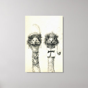 Toile M. et Mme Ostrite