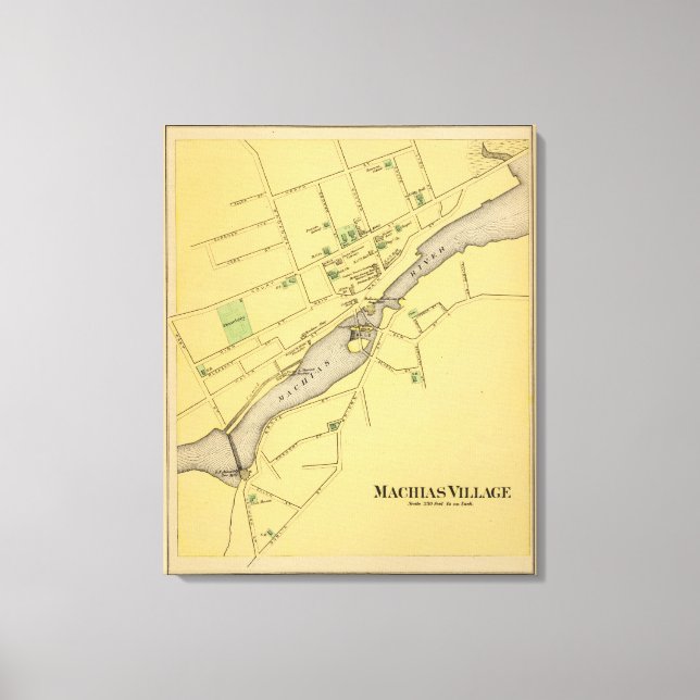 Toile Machias (Recto)