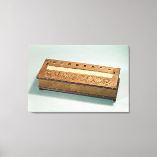 Toile Machine à calculer inventée par Blaise Pascal