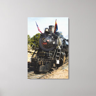 Toile Machine à vapeur ferroviaire de canyon grand 4960