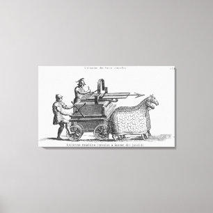 Toile Machine de guerre romaine pour tirer des javelins
