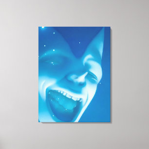 Toile Mad Dreamer in the Stars - Ken Gage Art