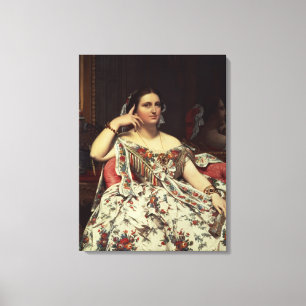 Toile Madame Moitessier, 1856