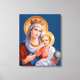Toile Madone et Enfant