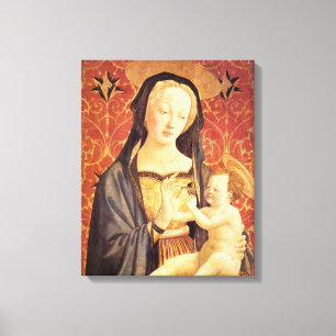 Toile Madone et Enfant - Veneziano - c1432