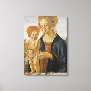 Toile Madonna and Child, vers 1470