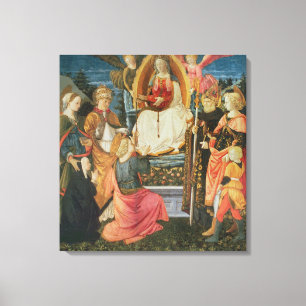 Toile Madonna de la ceinture sacrée, 1456 (tempera