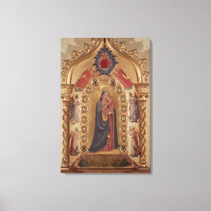 Toile Madonna des étoiles