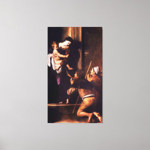 Toile Madonna di Loreto par Caravaggio (c 1604-06)