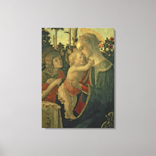 Toile Madonna et Enfant avec Saint Jean le Baptiste (hui