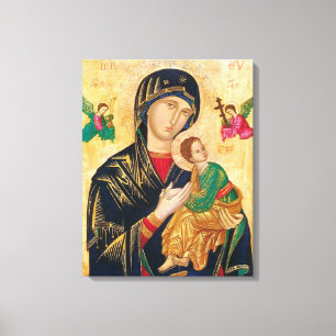 Toile Madonna et enfant divin