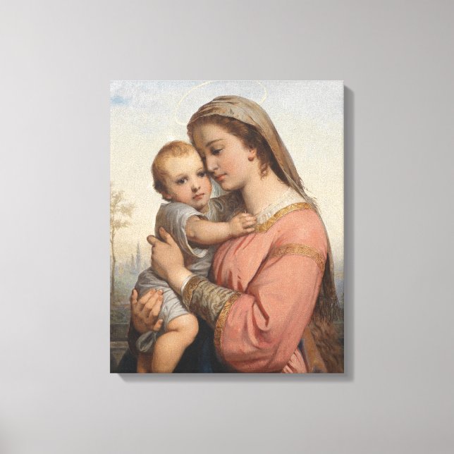 Toile Madonna et son enfant (Recto)