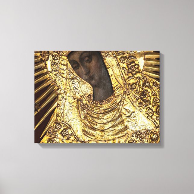 Toile Madonna noire Pologne Notre Dame de grâce de la po (Recto)