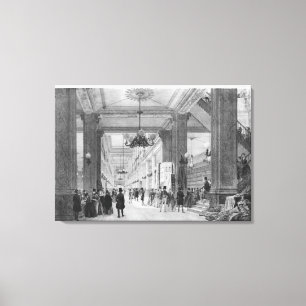 Toile Magasin de tissu, d'Antin de la Chaussee de 9 rues