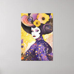 Toile Magnifique Drag Queen Klimt Style