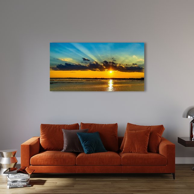 Toile Magnifique Sun Ray Sky (Créateur téléchargé)