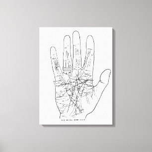 Toile Main modèle