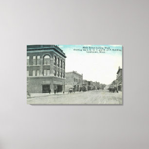 Toile Main Street Look WestLewiston, MT