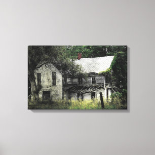 Toile Maison abandonnée