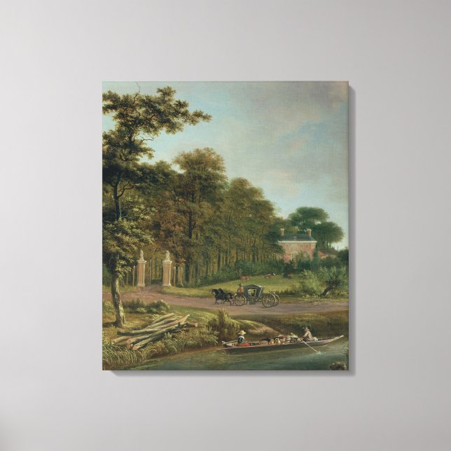 Toile Maison de campagne (Recto)