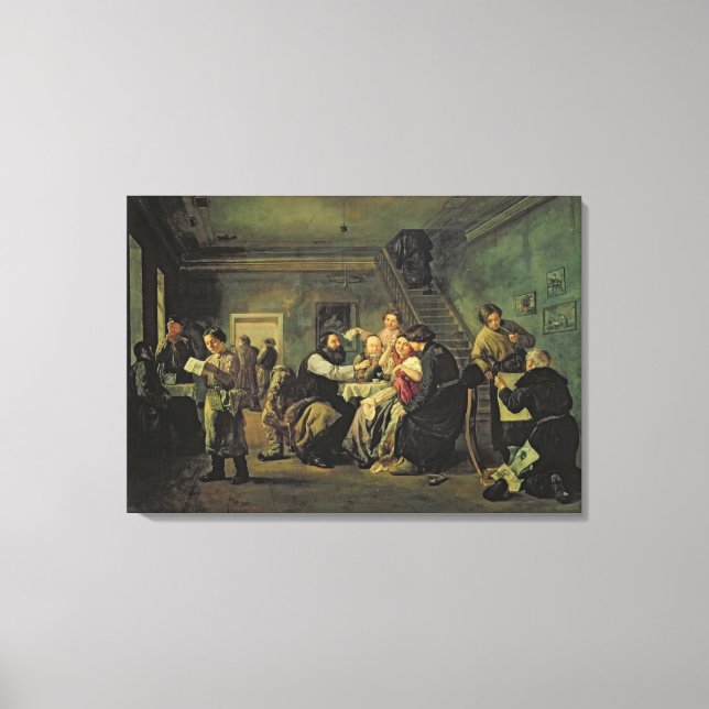 Toile Maison de Manger, 1859 (Recto)