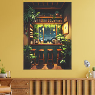Toile Maison du café de Tokyo