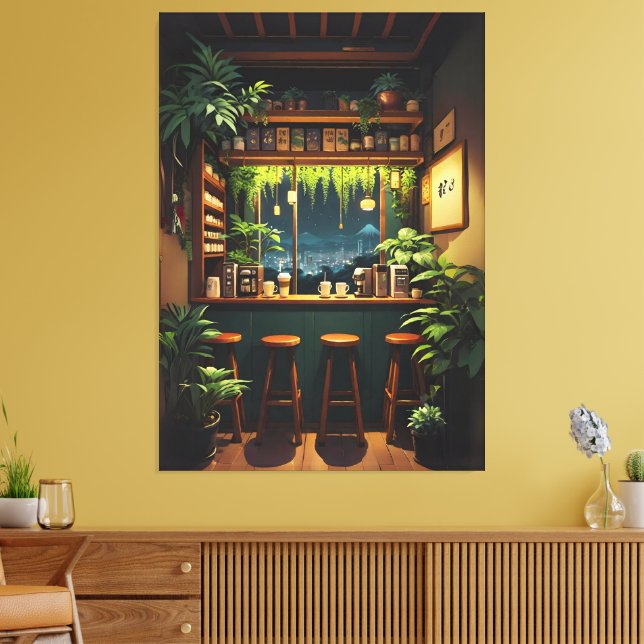 Toile Maison du café de Tokyo (Insitu(Salon))