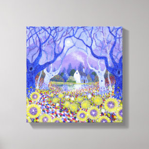 Toile Maison en bois 2013